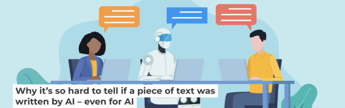 Large language models have become extremely good at mimicking human writing. Robert Wicher/iStock via Getty Images